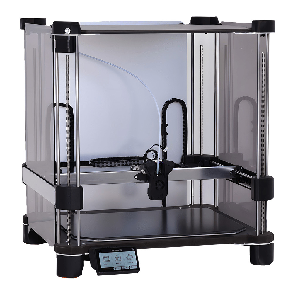 Imprimante 3D PRO430 ouverte - bowden standard de côté