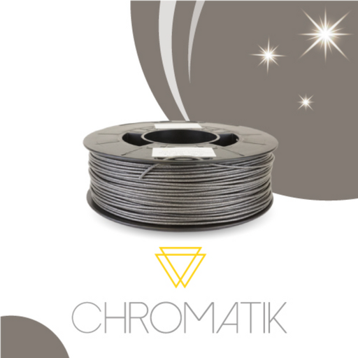 Filament Chromatik PLA 1.75mm - Gris Pailleté (750g)