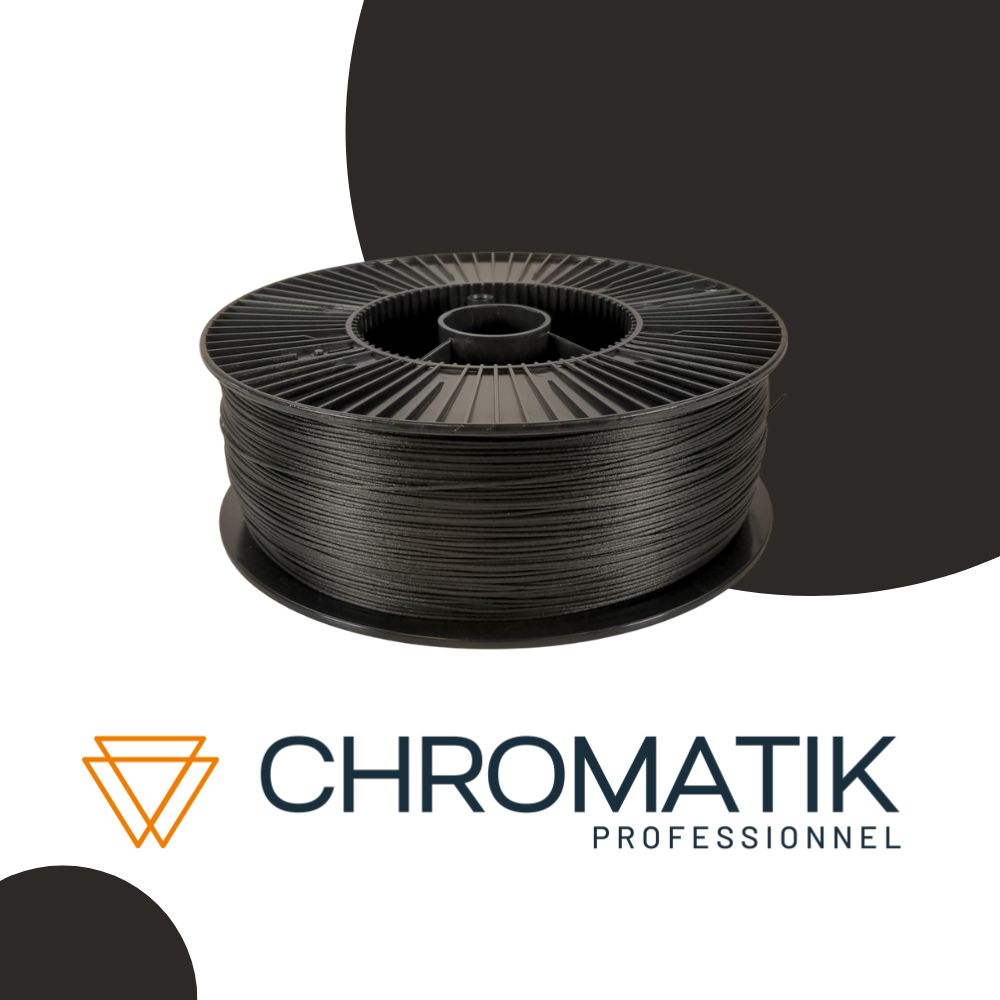 Filament Chromatik Professionnel PA12 - Nylon Carbon Fiber (noir) 3000gr