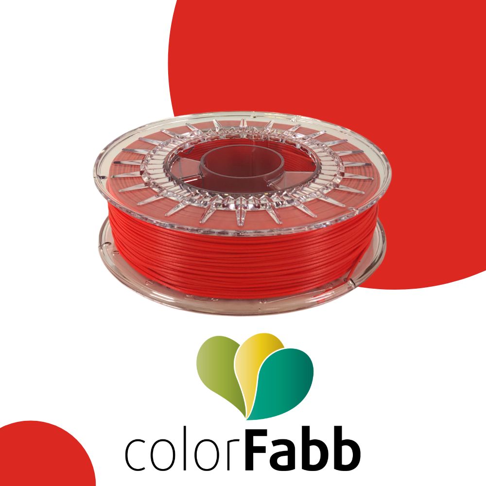 Filament LW-PLA 1.75cm 750g Rouge