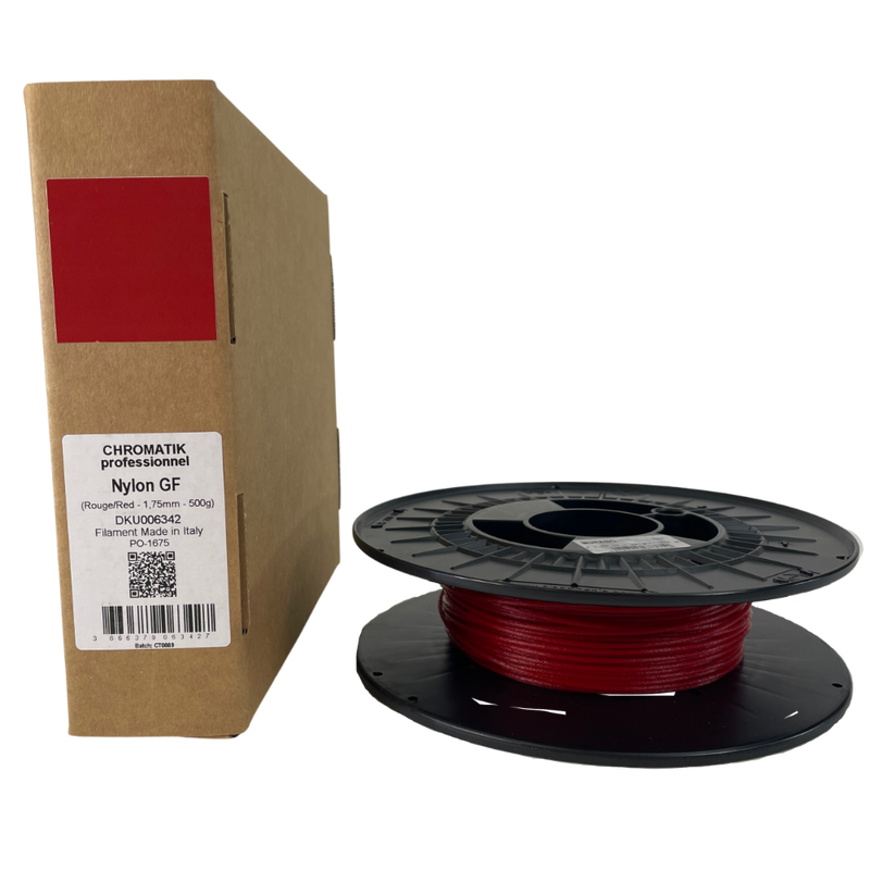 Filament Chromatik Professionnel Nylon Glass 1.75mm 500g Rouge