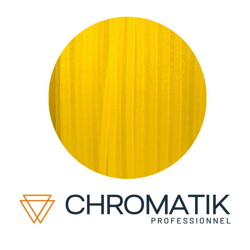 Filament Chromatik Professionnel Nylon Glass 1.75mm 500g 13-0758 TPG - Jaune Soleil