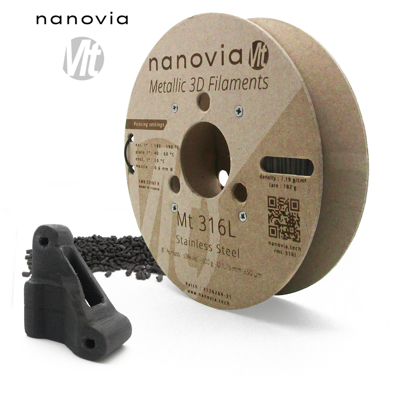  Nanovia Filament Mt Inox 316L - 1,75mm - 500g