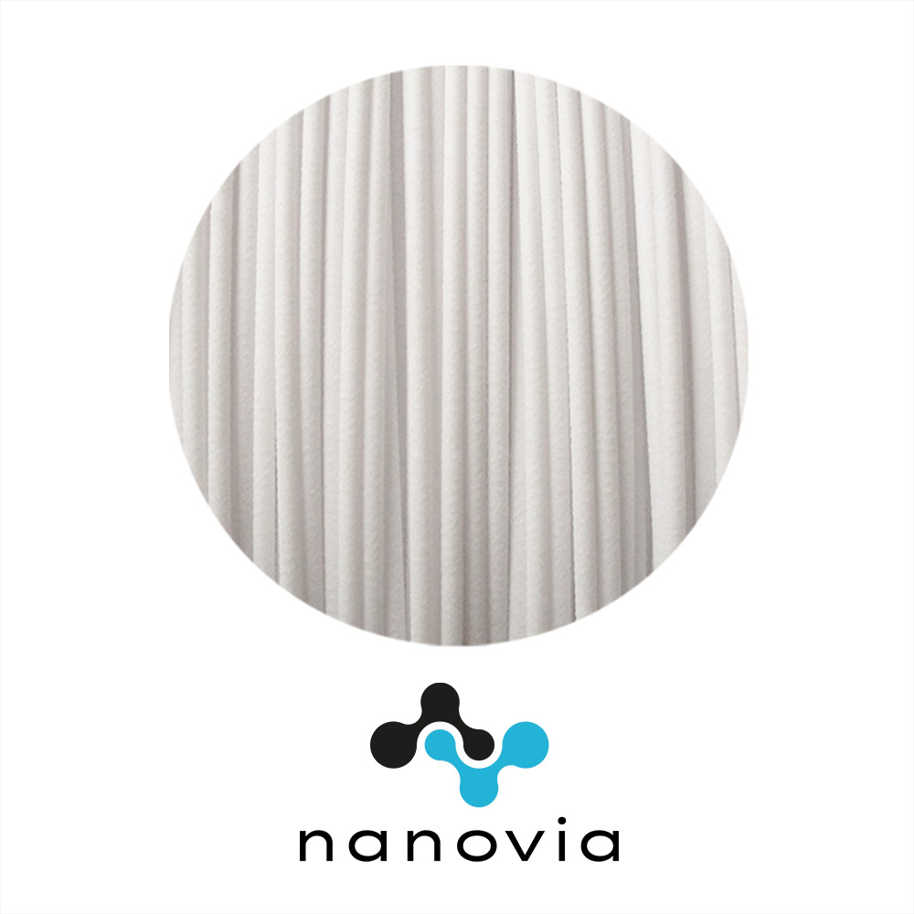 Filament Nanovia PC-PTFE 0.5kg 1.75mm Blanc