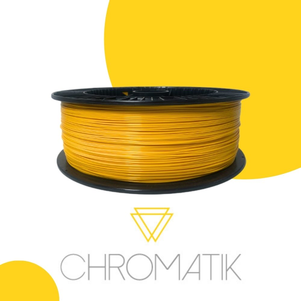 Filament Chromatik PLA 1.75mm - Jaune Soleil (2,2kg)