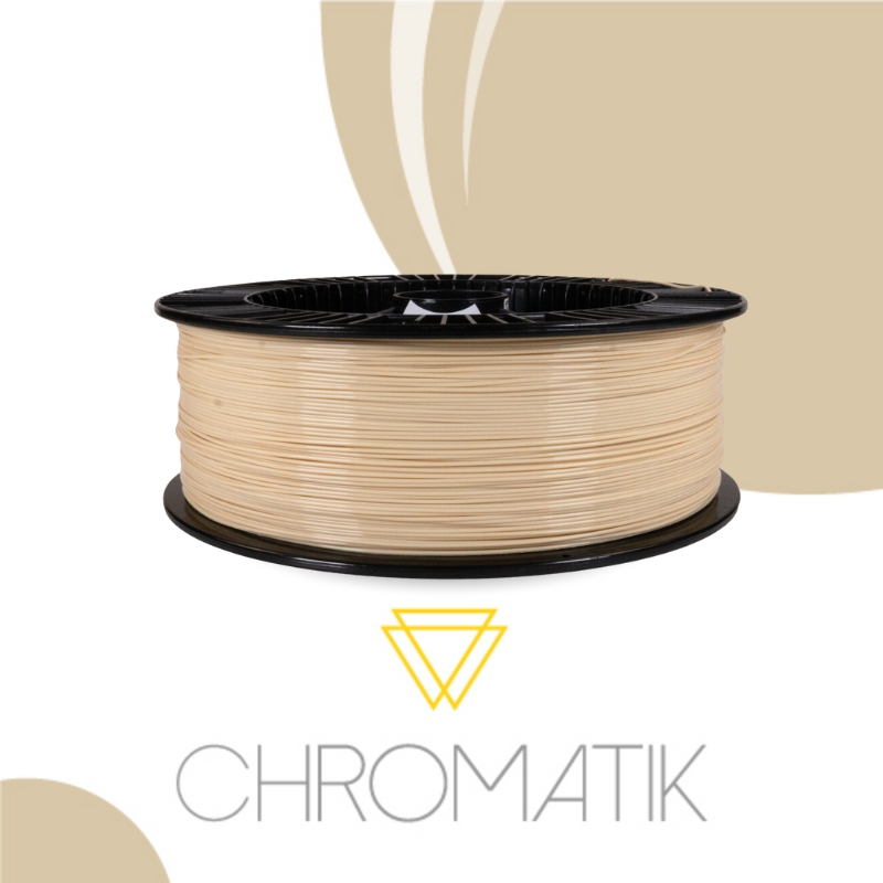 Filament Chromatik PLA 1.75mm - Ivoire (2,2kg)