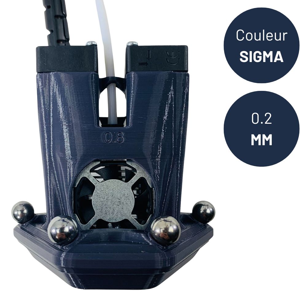 Tête SIGMA - Buse 0.2mm laiton