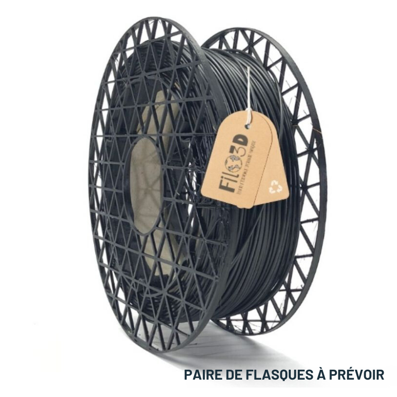 Filament Filo 3D PLA 1.75mm - 300g - Noir