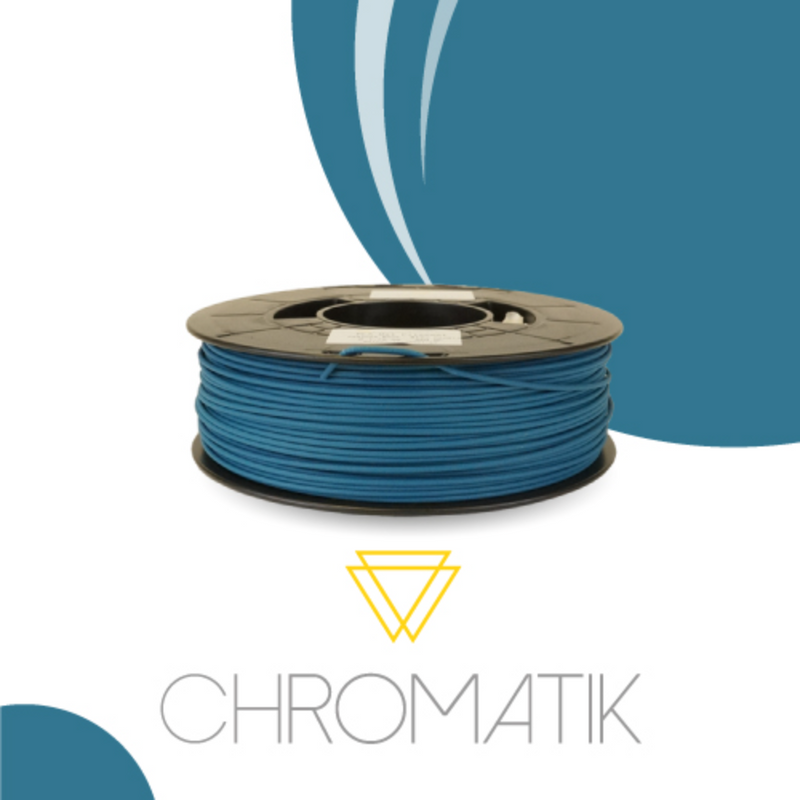 Filament Chromatik PLA 1.75mm - Bleu Canard (750g)