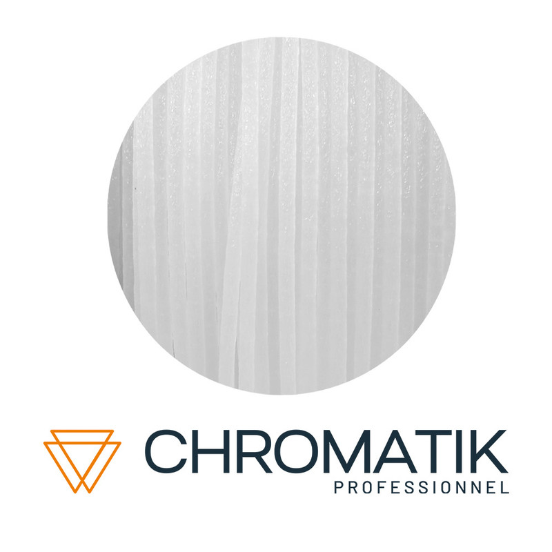 [DKU006354] Filament Chromatik Professionnel Nylon Glass 1.75mm 500g 11-4001 TPG - Blanc