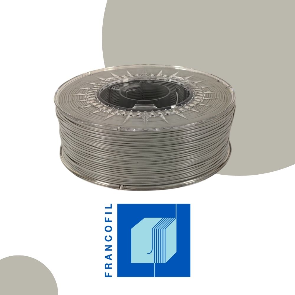 [DKU008668] Filament ABS 1.75mm 1kg Gris clair RAL 7040