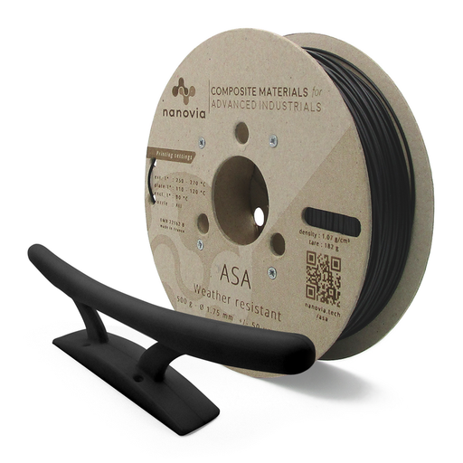 [DKU009556] Filament Nanovia ASA 2kg 1.75mm Noir