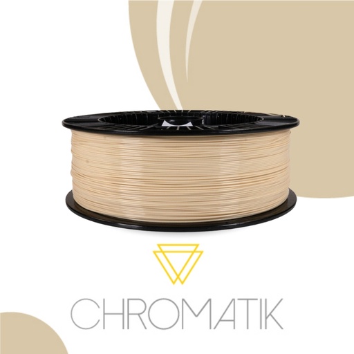 [DKU010142] Filament Chromatik PLA 1.75mm - Ivoire (2,2kg)